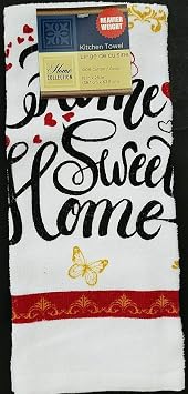 Kitchen Linen & Placemats Home Sweet Home Theme, Select Items Towels 1/Pk