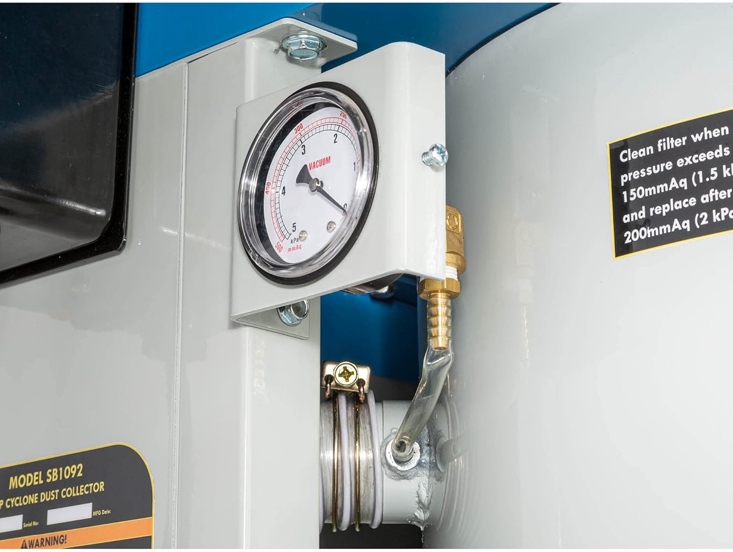 South Bend SB1092 2 HP Cyclone Dust Collector