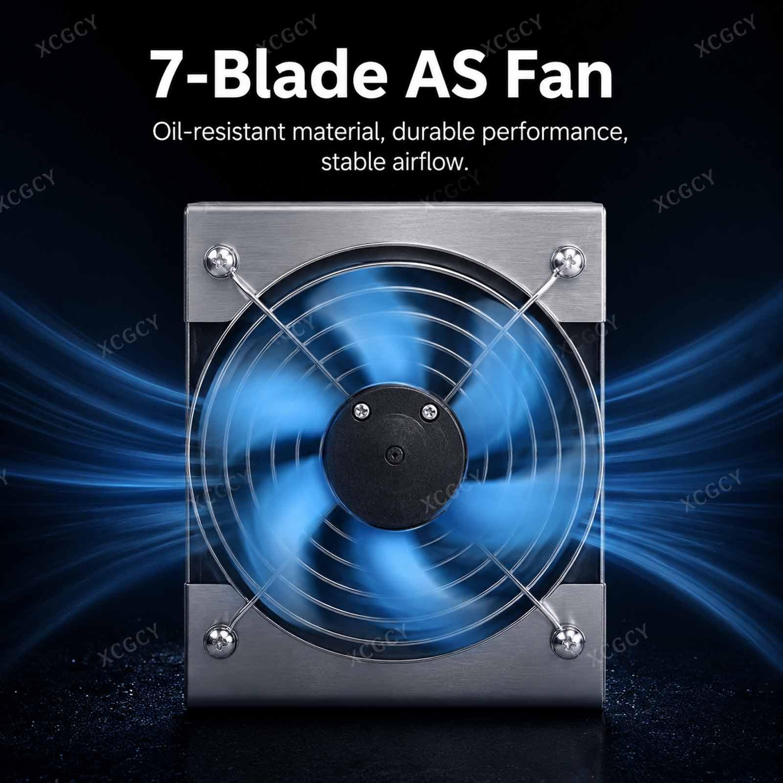 Ventilatore Automatico per Waffle, Ventola Elettrica di Raffreddamento per Waffle, Sensore Automatico 30 W, Refrigeratore da Banco in Acciaio Inox per Waffle Freschi E Snack Bar