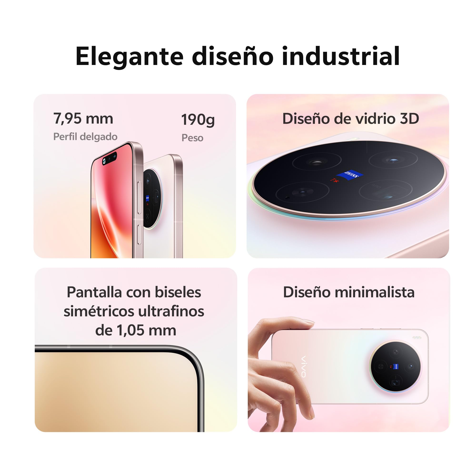 VIVO X300 5G 16GB-512GB Halo Pink Dual SIM : Amazon.ie