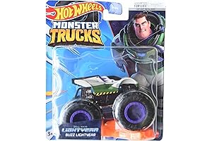 Hot Wheels Monster Trucks Buzz Lightyear, Connect and Crash Vehicle