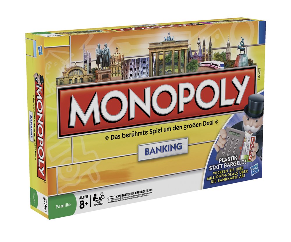 Parker 00114100 - Monopoly Banking, deutsche Version