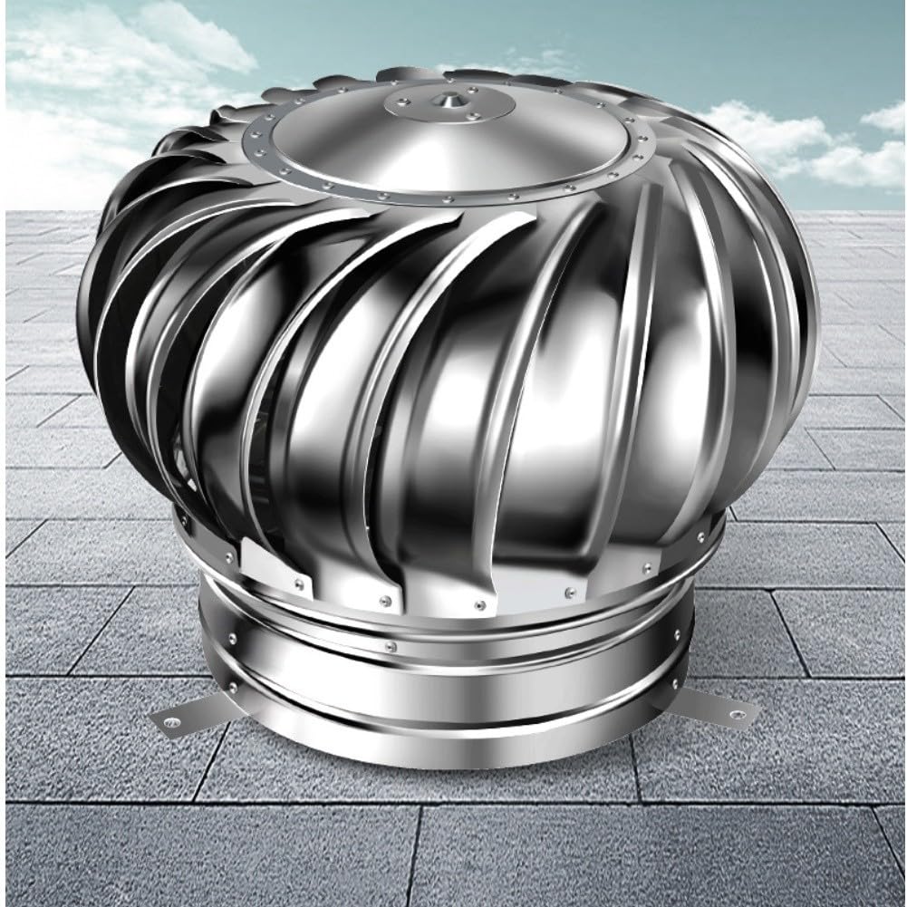 304 Tête de ventilateur en acier inoxydable pour extracteur de cheminée