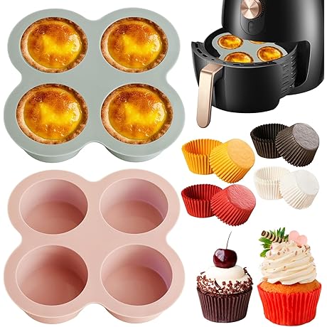 Versatile Air Fryer Silicone Baking Liners