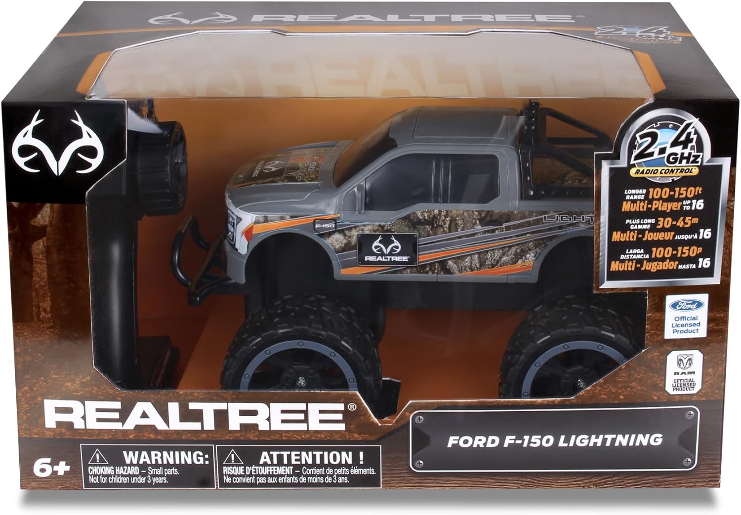 NKOK Realtree Ford F-150 Lightning RC Monster Truck