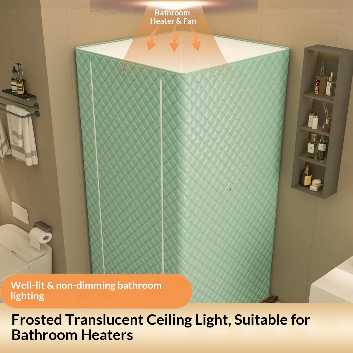 Integrated Shower Room Simple Bathroom Shower Enclosure
