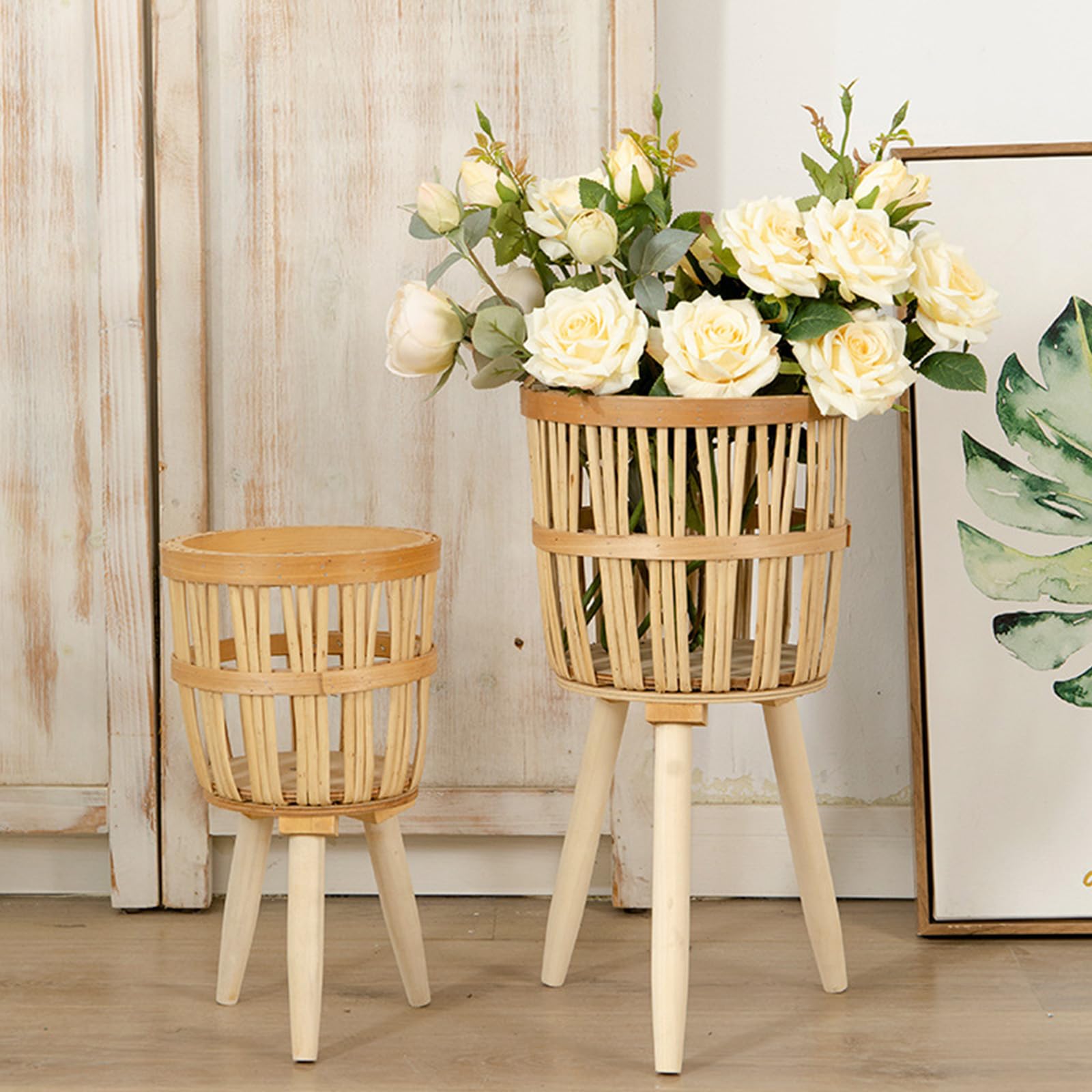 Design unico intrecciato a mano porta piante per gli amanti della natura interior designer soggiorno aggiungendo fascino verde