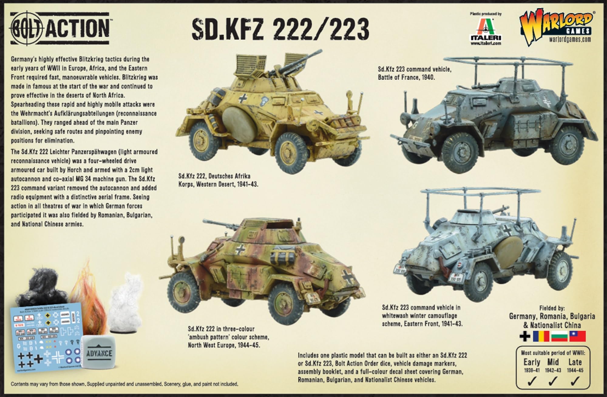Sd.Kfz 222/223 Armoured Car