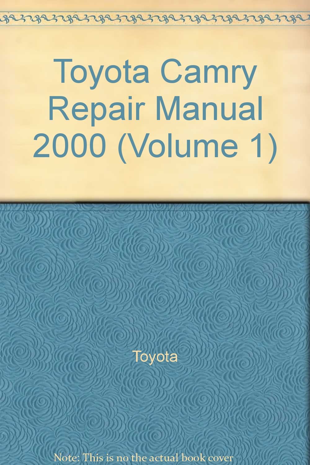2000 TOYOTA CAMRY REPAIR MANUAL FREE visual data 7