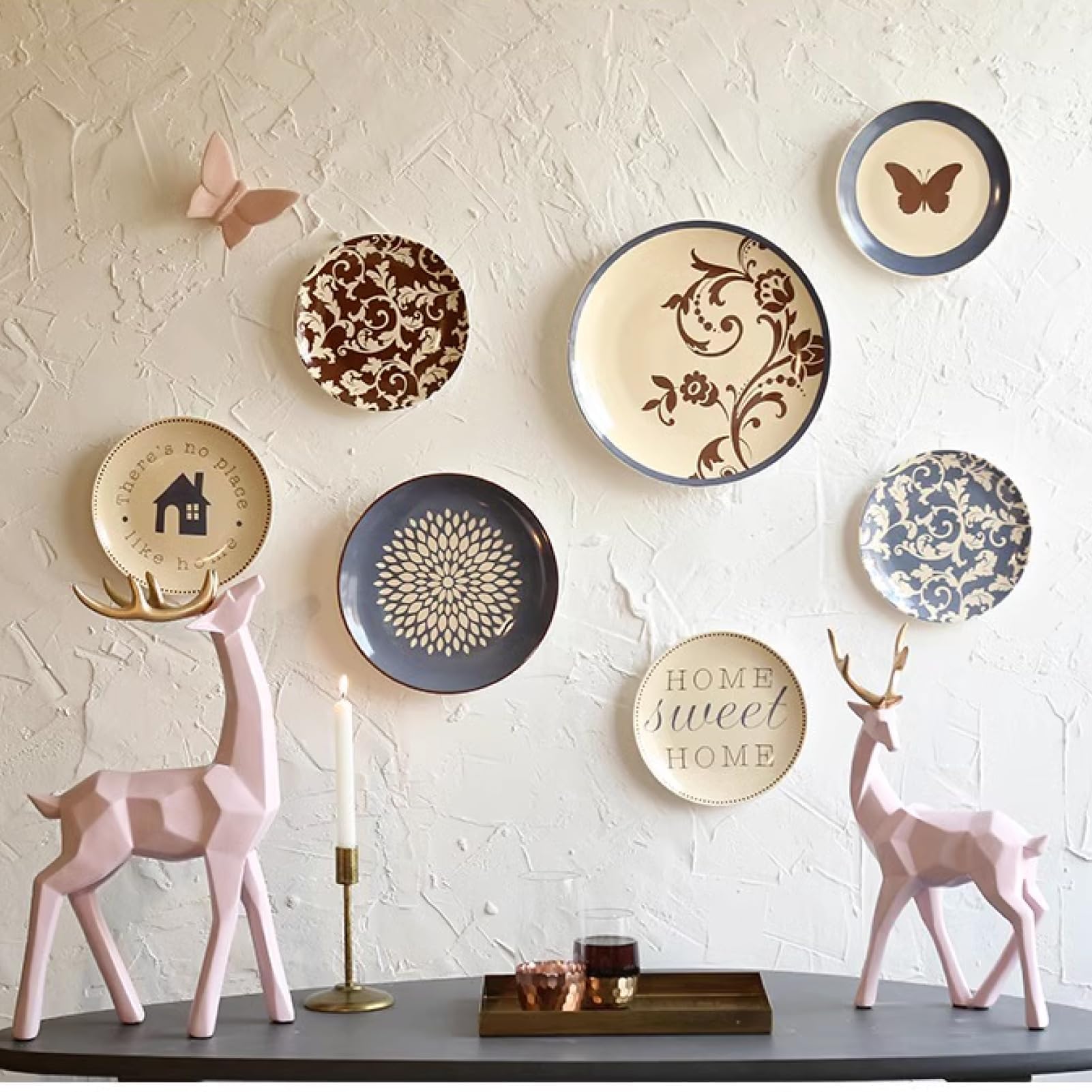 WeddHuis Set 2 Ganci Per Piatti Da Parete 8" - Portapiatti Invisibili Per Decorazioni E Display - Foto 2