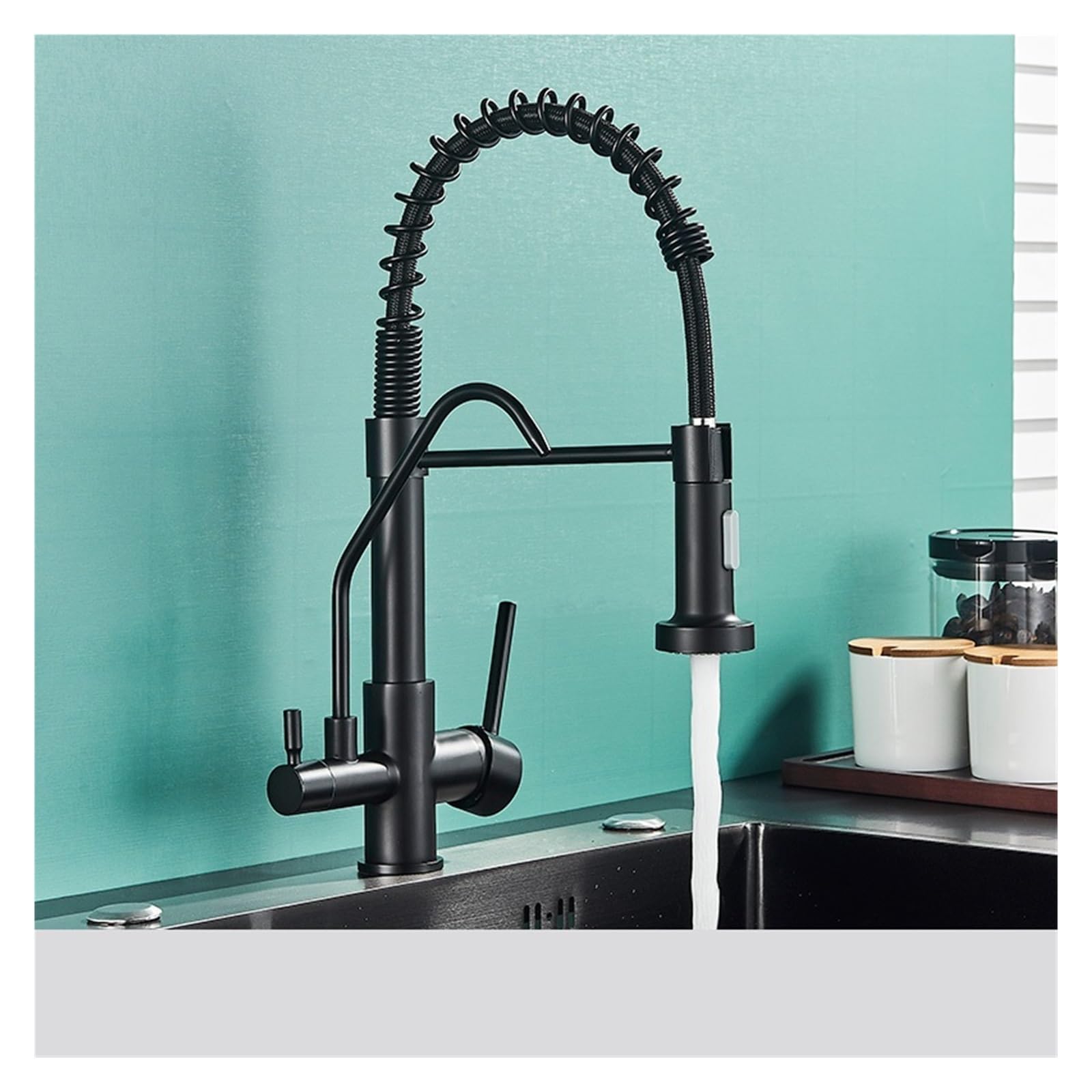 YJYJY Faucet Kitchen Filtered Faucet Water Tap Brass Purifier Faucet Sprayer Drinking Water Tap Vessel Sink Mixer Tap Torneira tap