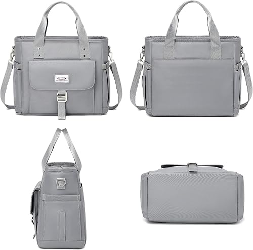 Miniatura 13 de Weitars Lonchera aislada para hombres y mujeres, lonchera a prueba de fugas para el trabajo, bolsa de almuerzo extragrande con correa de hombro