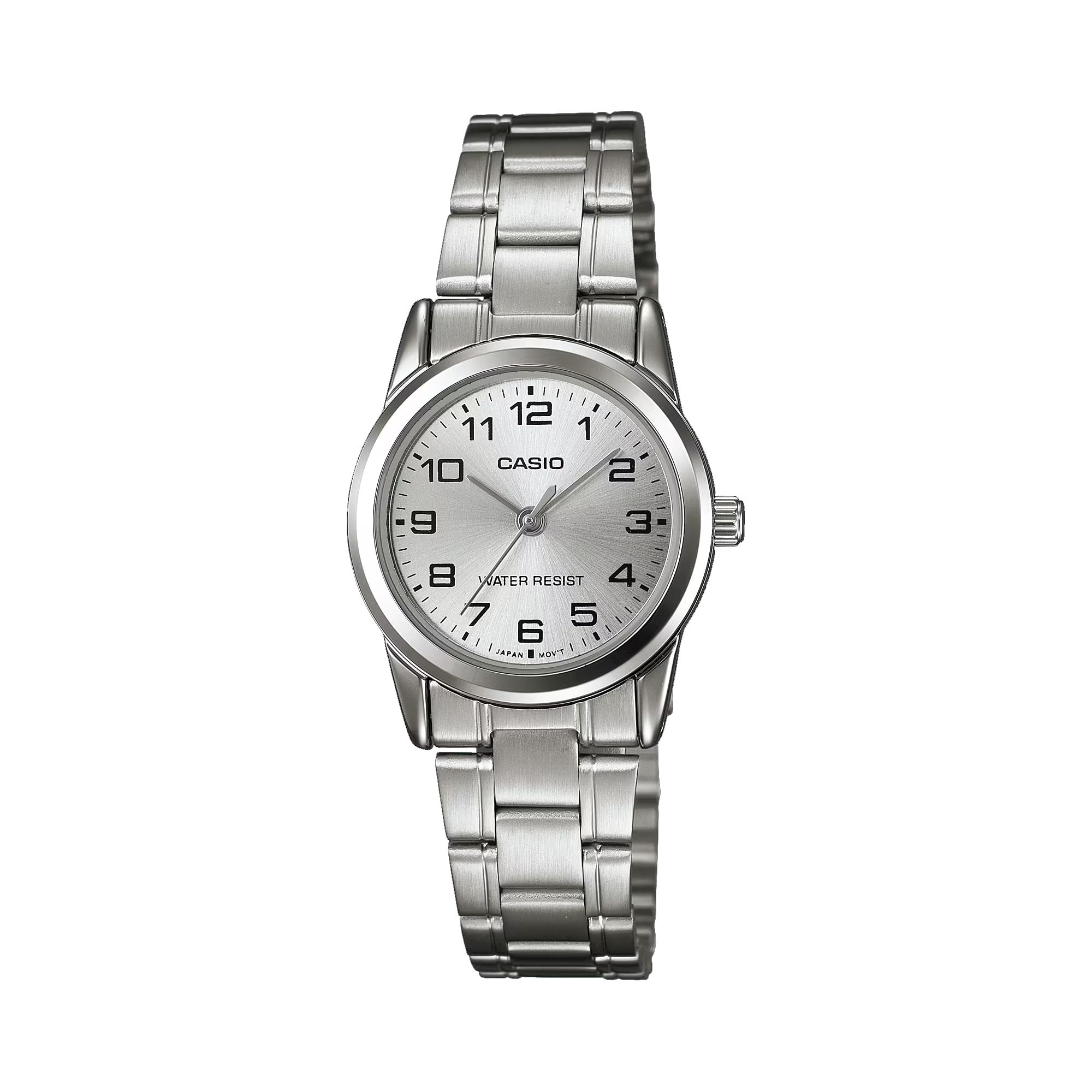 LTP-V001D-7B Women's Standard Stainless Steel Silver Easy Reader Dial 3-Hand Analog Watch