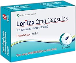 24 Diarrhoea Relief 2mg Capsules Loperamide Hydrochloride Tablets (4x6)