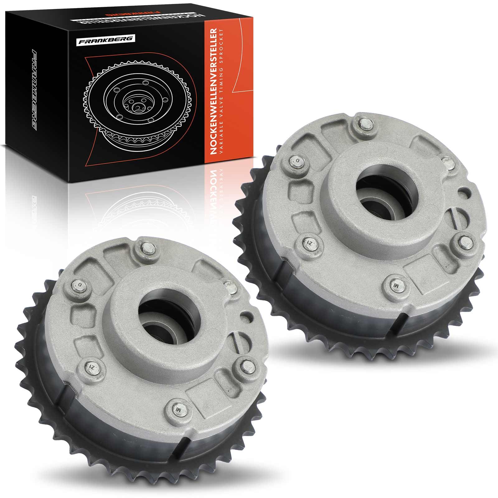 Frankberg Ajustador del árbol de levas lado de escape 11367540346 | Compatible con: Serie 6 Convertible E64, Serie 1 Convertible E88, Serie 1 E81, Serie 3 Coupé E92, Serie 3 Touring E91