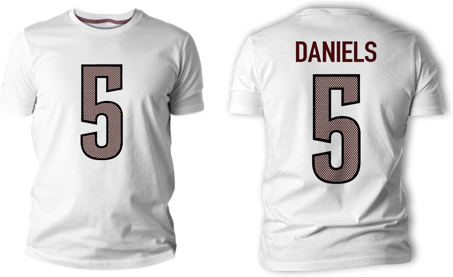 Jayden Daniels #5 Washington Football Shirt Jersey 100% Cotton