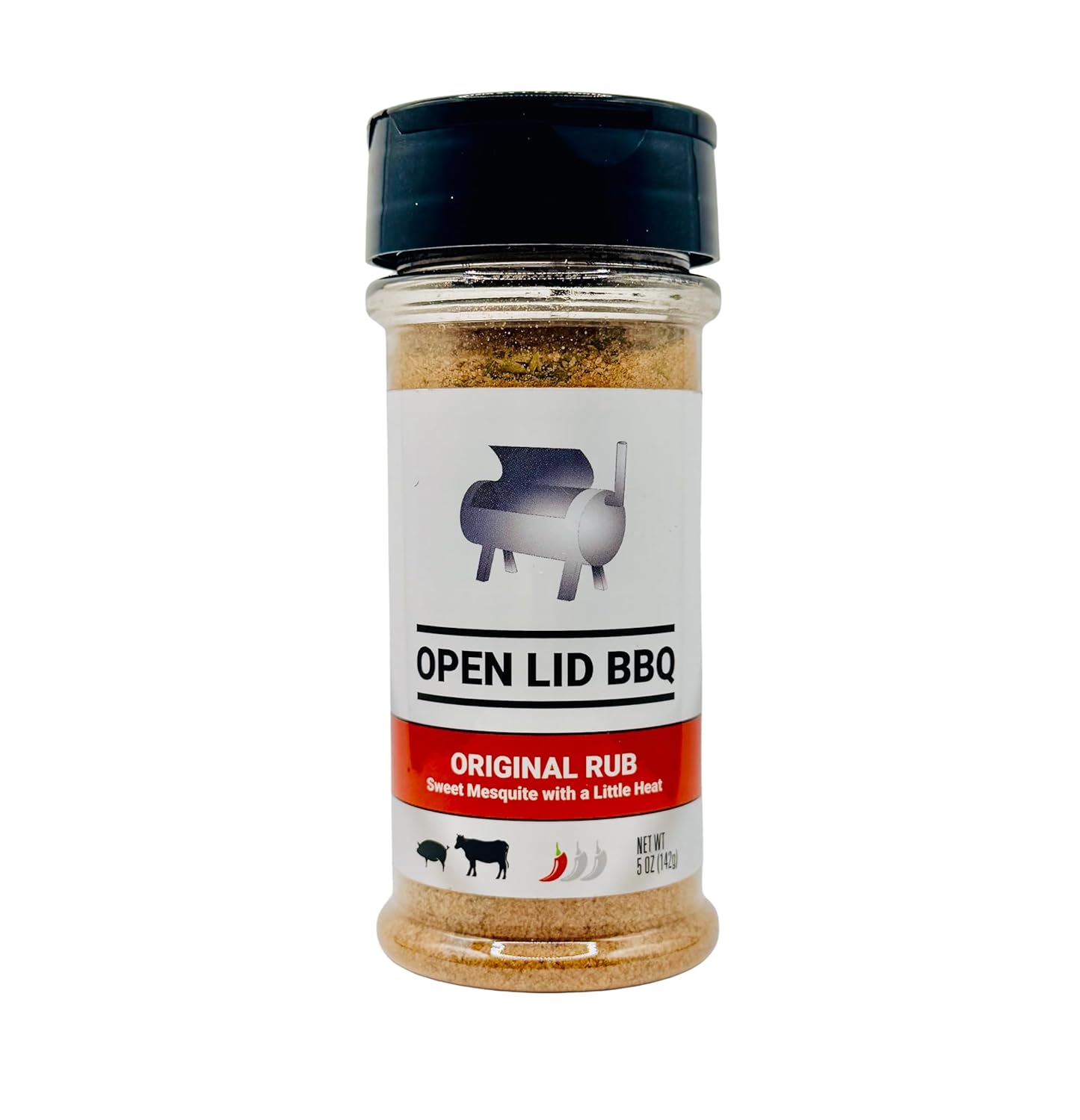Open Lid BBQ | Original Rub | Beef, Pork, Vegetables | 5.0 Ounces - Image 5