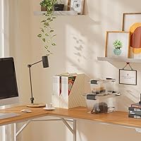 Vista 4 de Nazhura Contenedor de almacenamiento de plástico, cajas de almacenamiento apilables y encajables con tapas blancas y hebillas de cierre seguras