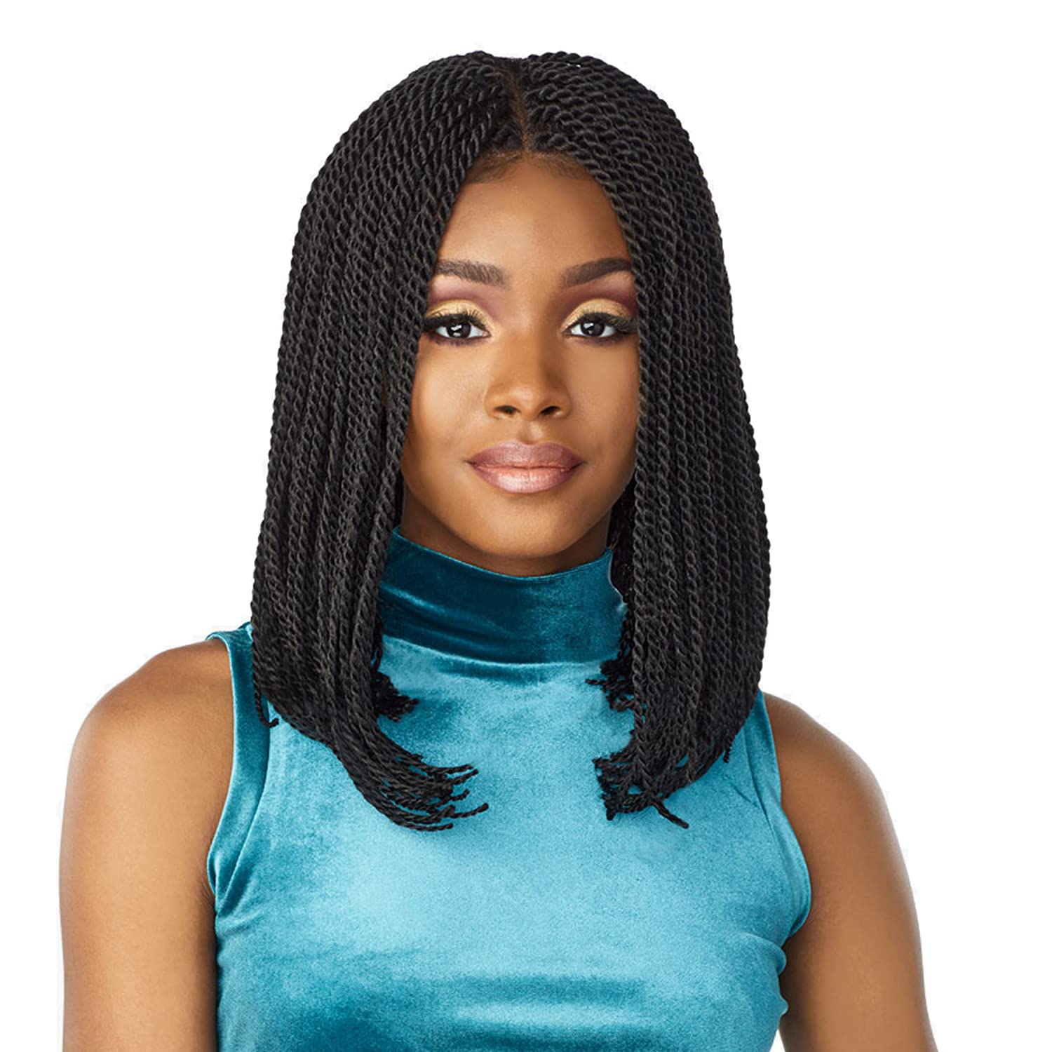 Sensationnel Cloud 9 Swiss Lace Wig 4X4 Lace Parting Senegal Twist Bob (SM1B/30)