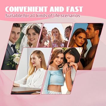 3D Russian Volume False Eyelashes, 5 Pairs of Eyelashes, Natural, Dramatic, Fluffy, Imitation Mink Stripes, Black False Eyelashes, Voluminous FADVAN (LZ-EZ5)