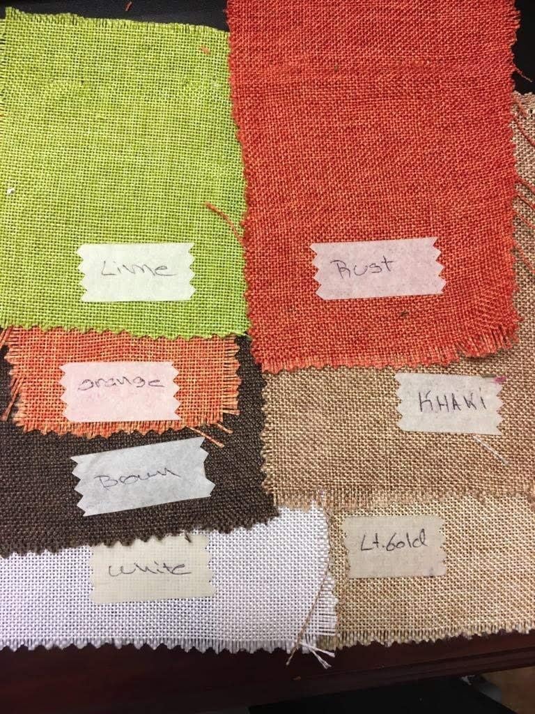 ADD&SHIP Square Burlap Tablecloth (24 x 24) | Very Elegant & Durable Table Cover | Perfect for Weddings, Home Décor, Natural Themed Events and Others | Natural Colored | (Light Gold)