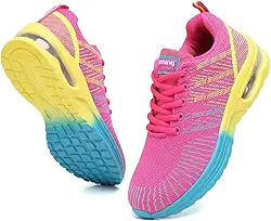 Tênis de corrida feminino esportivo