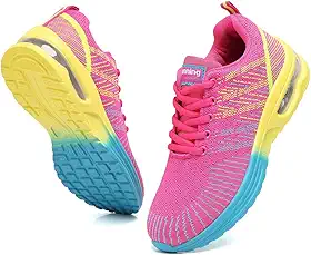 Tênis de corrida feminino esportivo