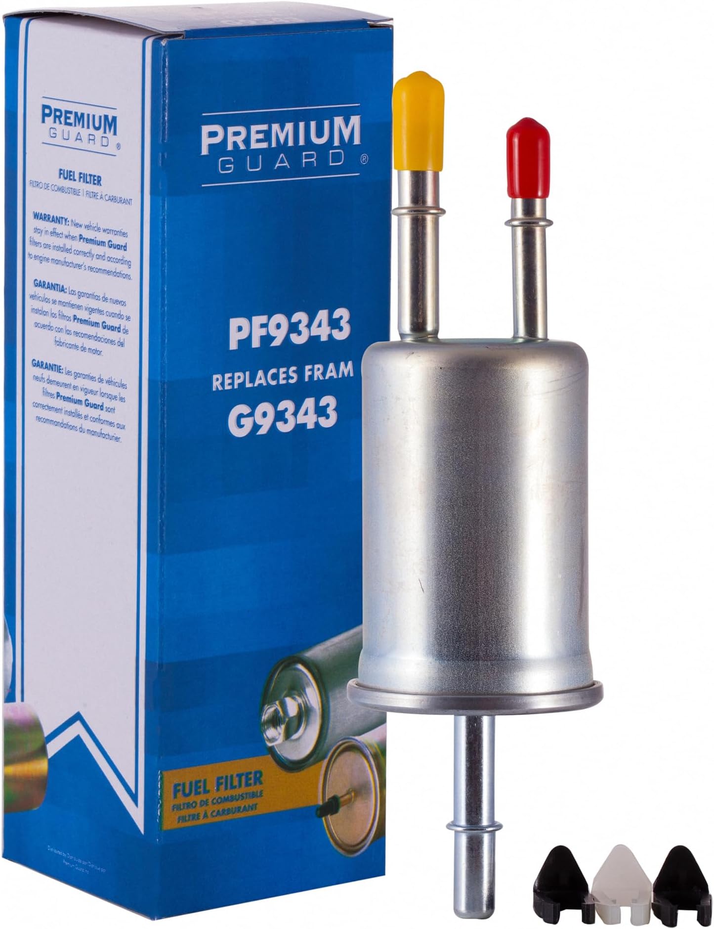 PG Fuel Filter PF9343 Fits 201608 Ford Focus, 201407