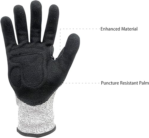 Miniatura 2 de WEAXIO Guantes de neopreno CR de alta calidad de 0.079 pulgadas, guantes de neopreno para mantener el calor en agua fría, ultra elásticos para