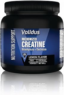 Validus Creatin Monohydrate + Electrolyte 500g