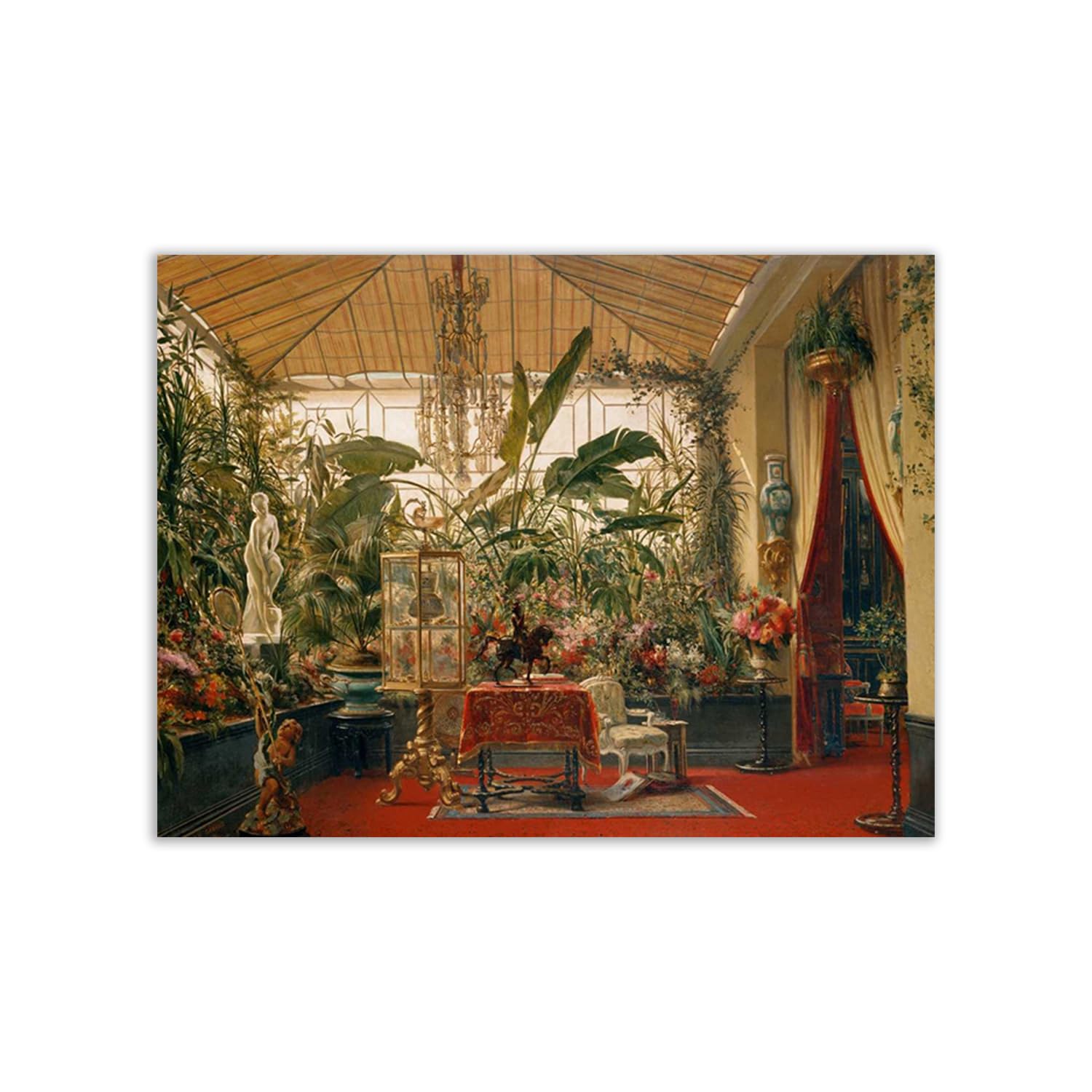 Impression Papier Charles Giraud Veranda de la Princesse Mathilde - Poster Prestige 100x75