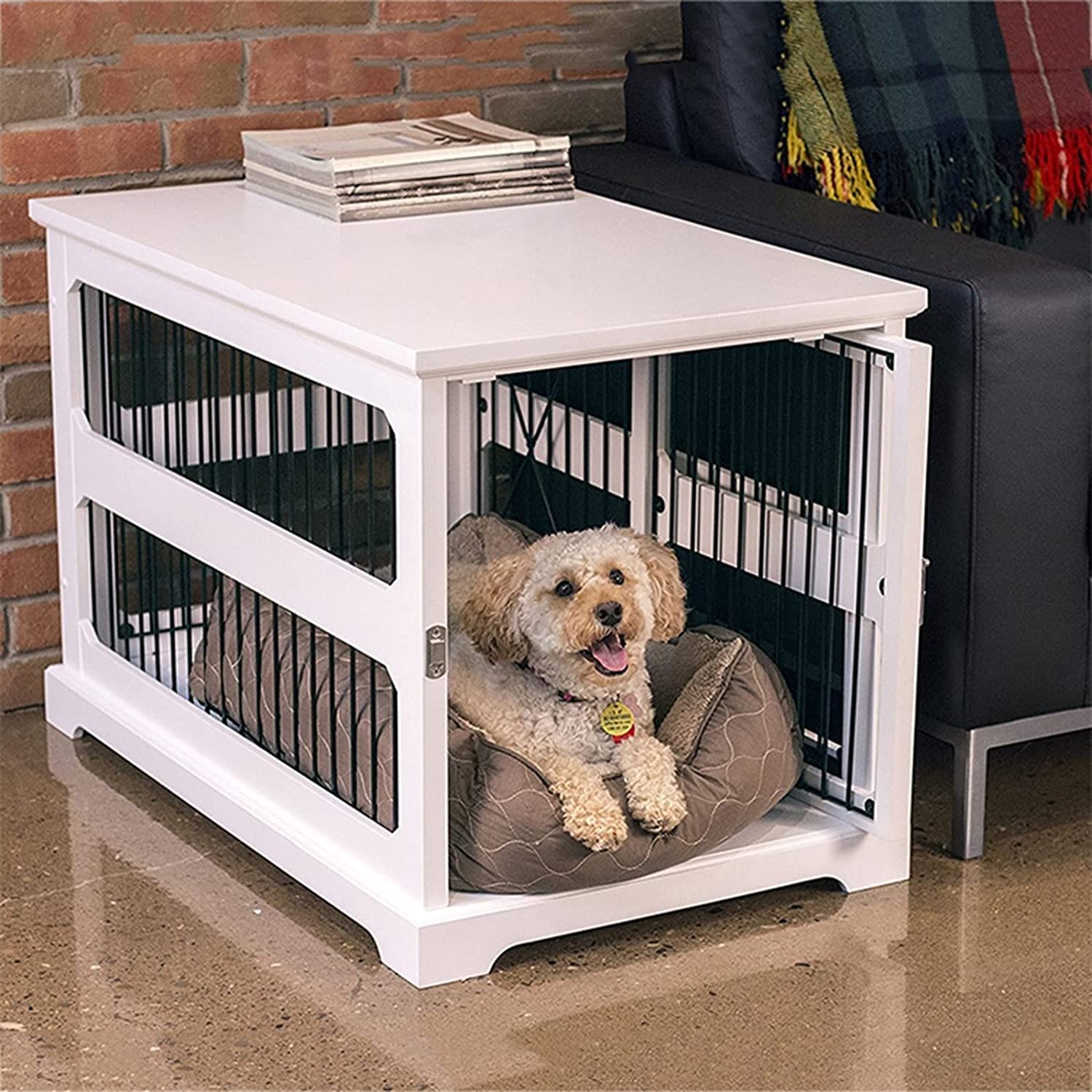 ハンドメイド 漆喰風 犬小屋 フェレット ペットハウス ケージ クレート ハンドメイド 漆喰風 犬小屋 フェレット ペットハウス ケージ