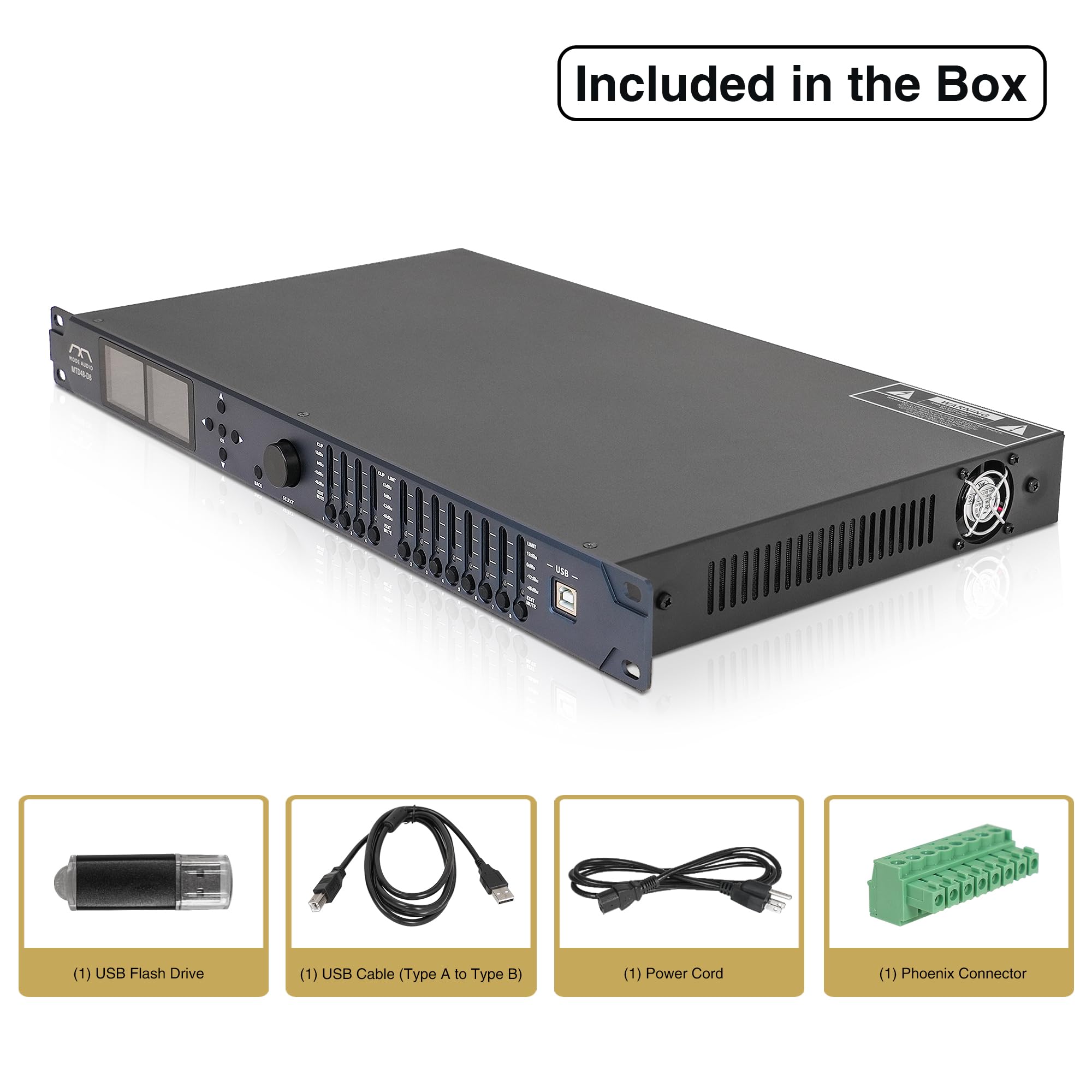 Amazon.com: Sound Town MODE Audio 4x8 FIR DSP Speaker System
