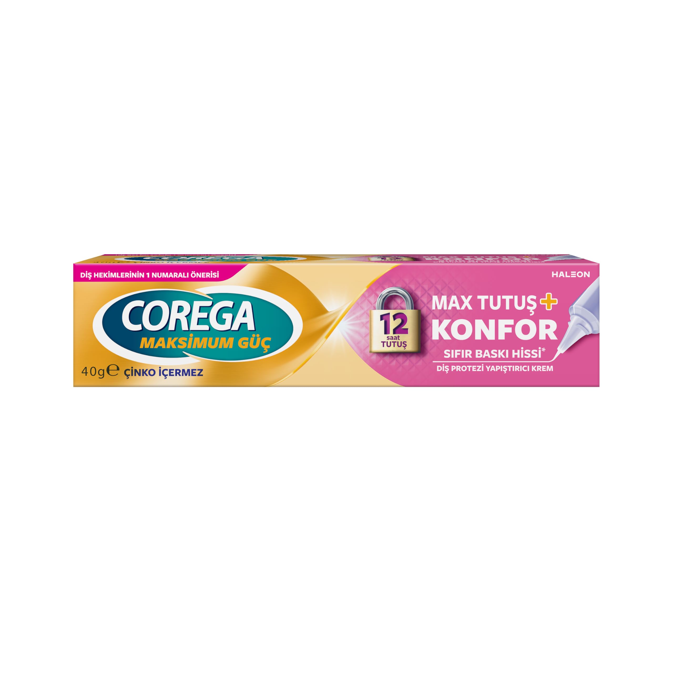 Corega Max Tutuş ve Konfor Protez Yapıştırıcı 40gr