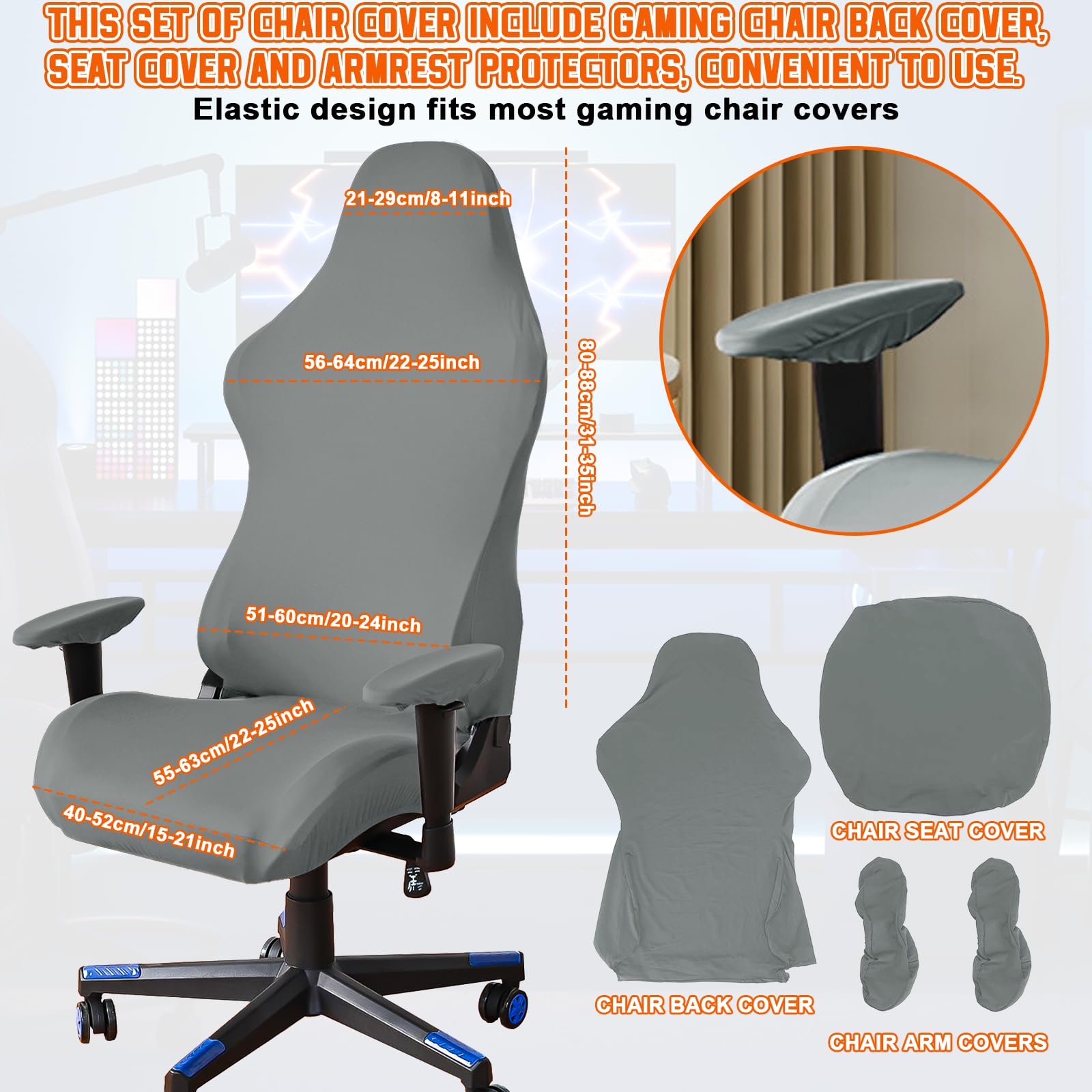 Housse De Protection - Universelle - Noir - Extensible - Polyester