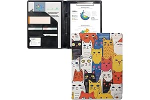 Novelty Cat Print Keep Resume Document Advocate Backpack Organizer