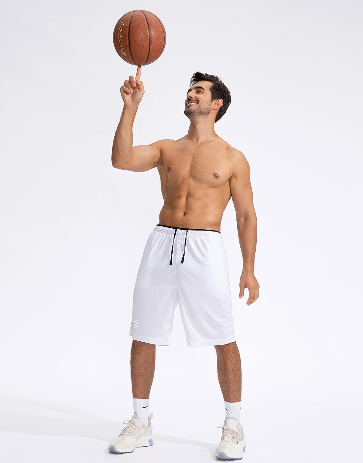 G Gradual Men's Basketball Shorts with Zipper Pockets Lightweight Quick Dry 11" Long Shorts for Men Athletic Gym - Image 6