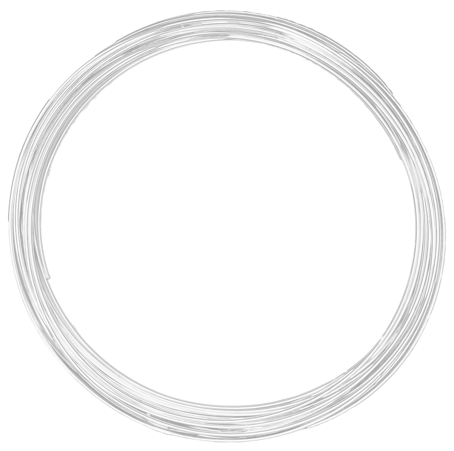 18 Gauge, Round, Half Hard, 940 Argentium Silver Wire - 1 FT - for Jewelry Art from WIZART
