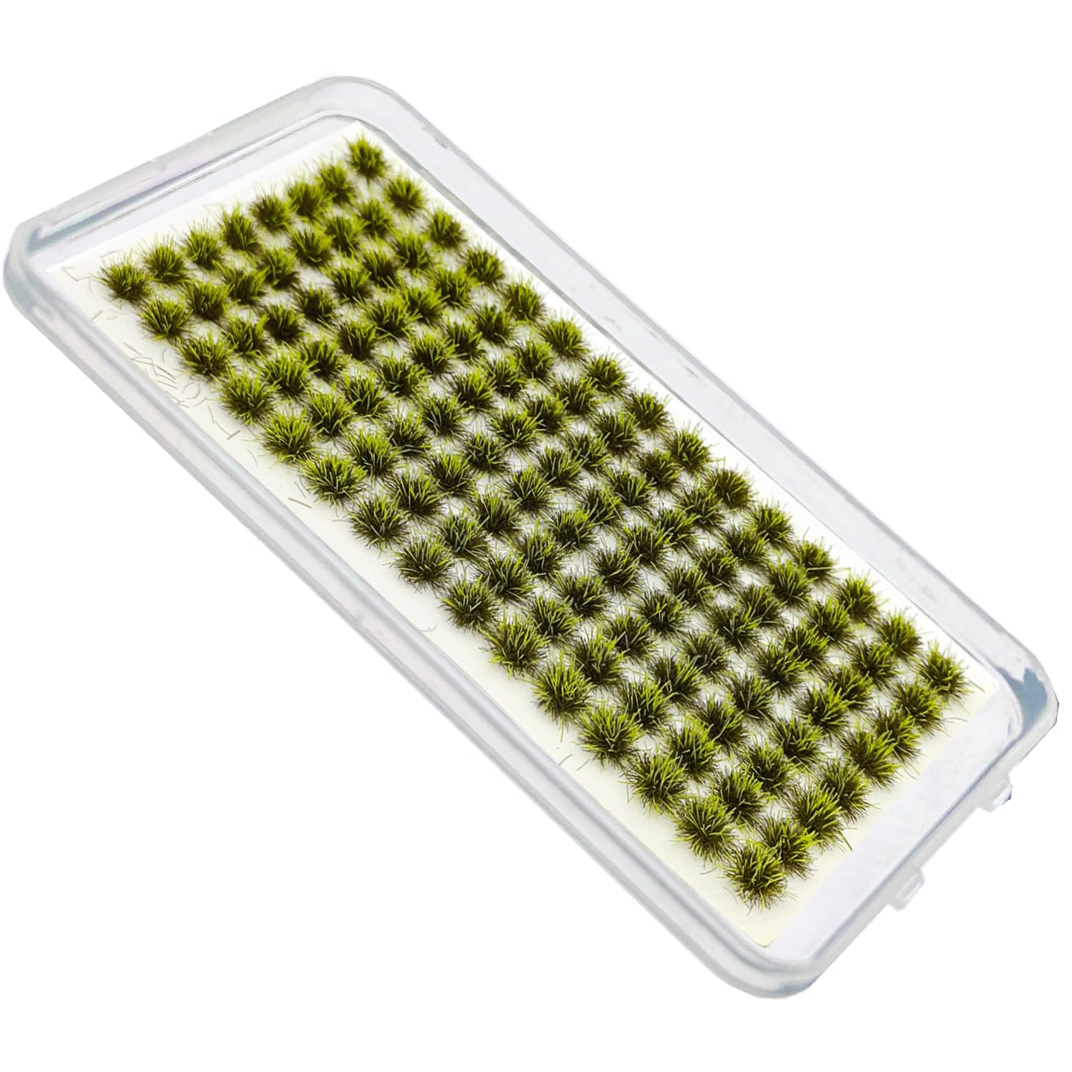 RXKFIGX 120 PCS Grass Tufts Mini Tufts Terrain Model Tuft Model Grass Static Grass Kit Resin Static Scenery Model for DIY Gaming Terrain Decoration Train Landscape Railway Artificial Grass Modeling