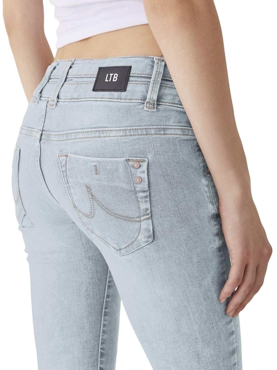 LTB Damen Jeans Julita X Extra Skinny Fit - Blau - Mitena Wash W24-W34 Baumwolle