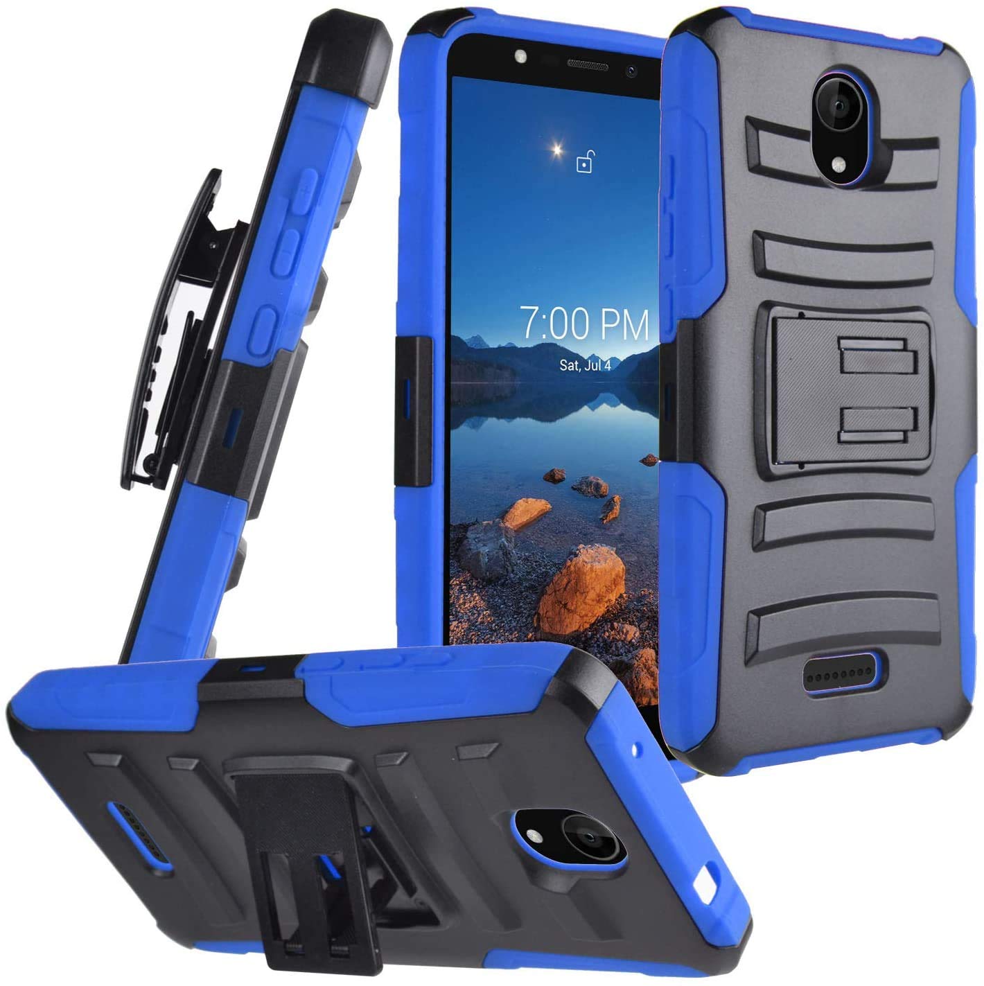 AmeriCase Cricket Icon 2 (2020 Version) U325AC Hybrid Defender Phone