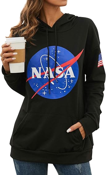 Women NASA Shirt Graphic Tees Vintage Space Shirt Science Teacher T Shirt