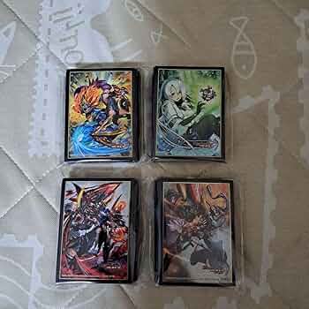 デュエプレフェス限定スリーブ　4種セット　【未使用】 デュエプレフェス限定スリーブ 4種セット 【未使用】 2025年最新