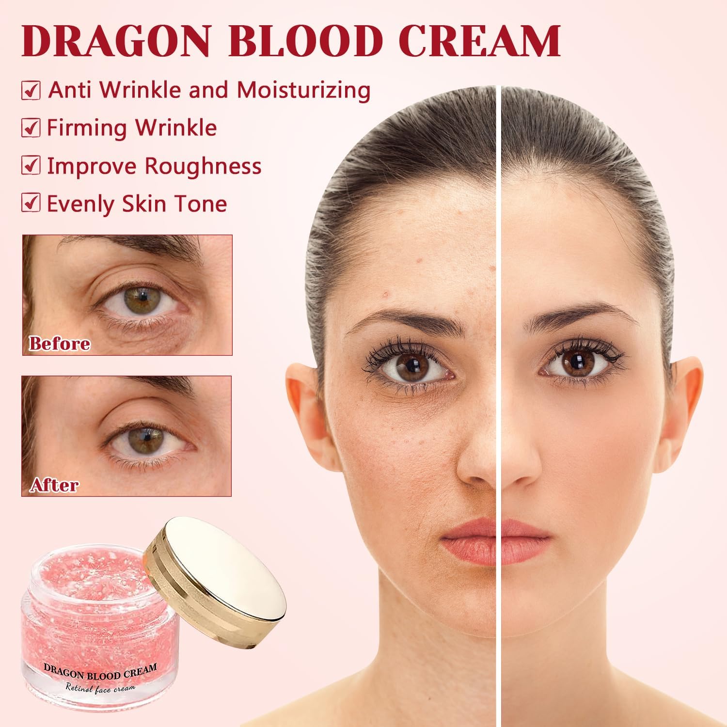 Amazon.com: Dragons Blood Easy Cream, Retinol & Plant Extract