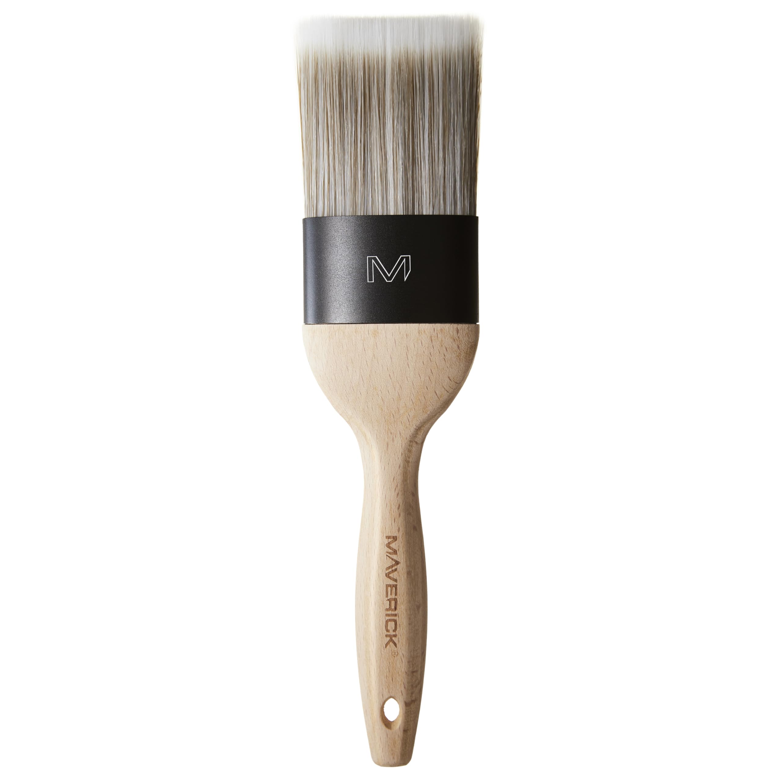 Maverick 104 Series X Paint Brush 2.5" Professional Straight Cut Oval Memex Head with FSC Wood 2.5 inch