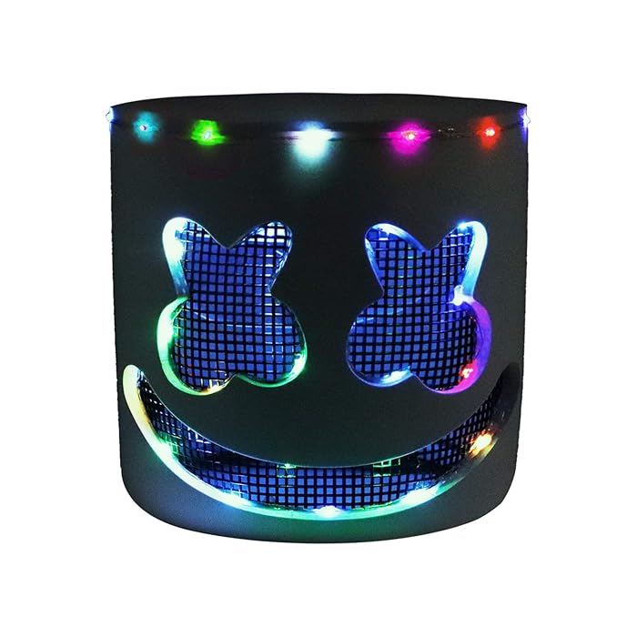 Buy Top 10 DJs Marshmello Helmet Music Festival Marshmallow Head Mask