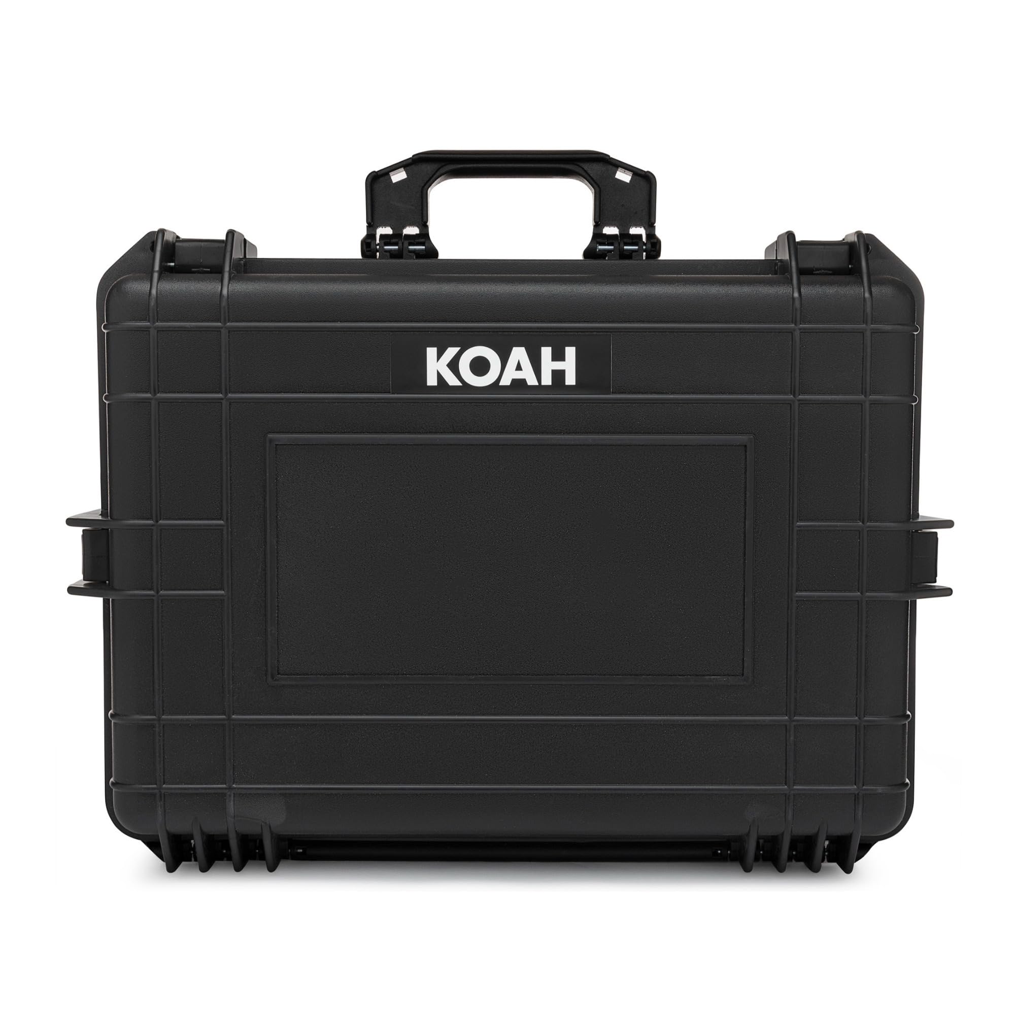 Koah Weatherproof Hard Case with Customizable Foam (22.4 x 16.7 x 8.5 Inch outer, 19.9 x 13.9 x 7.6 inner)
