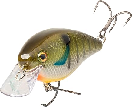 Strike King KVD Elite 2.5 Squarebill, Shallow-Running Crankbait, Sunny