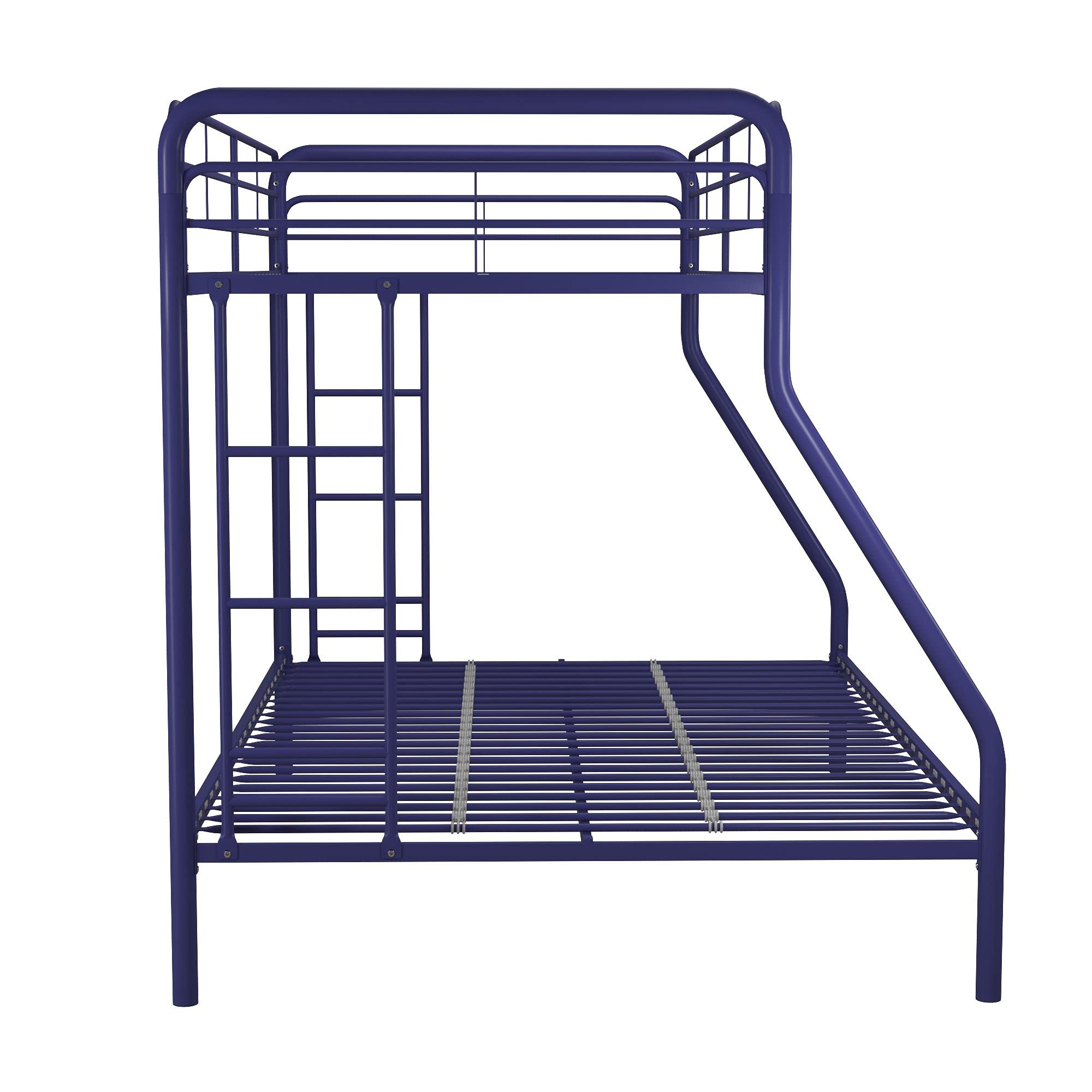 DHP TwinOverFull Bunk Bed with Metal Frame and Ladder, SpaceSaving
