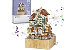 Ghibli Music Box Mini Building Block Set